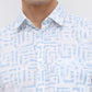 Parx Blue Casual Shirt