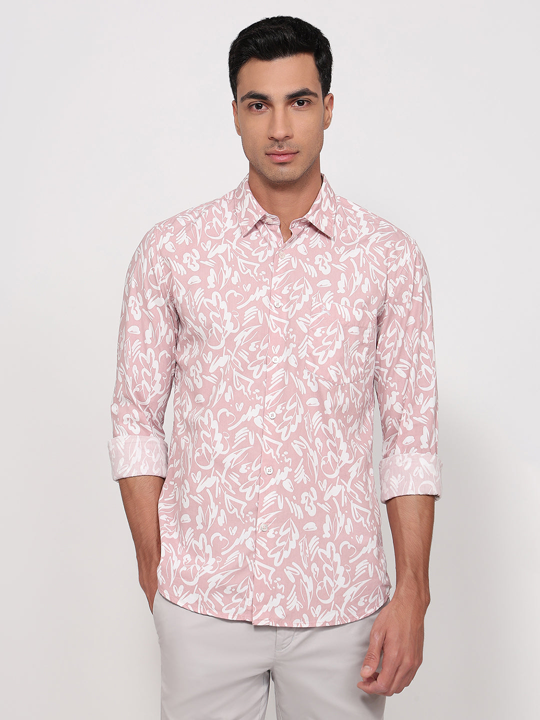 Parx Red Casual Shirt