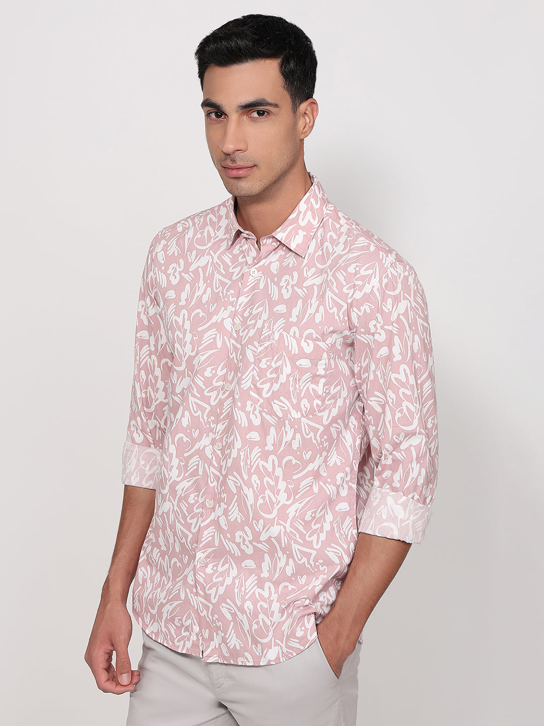 Parx Red Casual Shirt