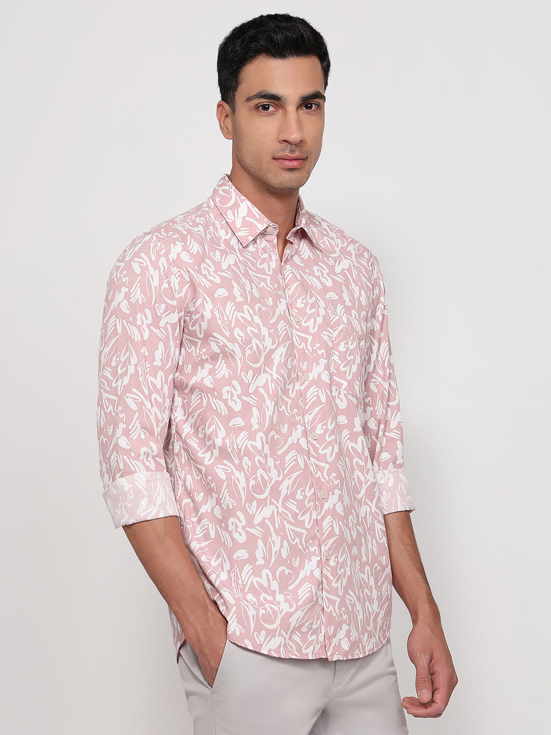 Parx Red Casual Shirt