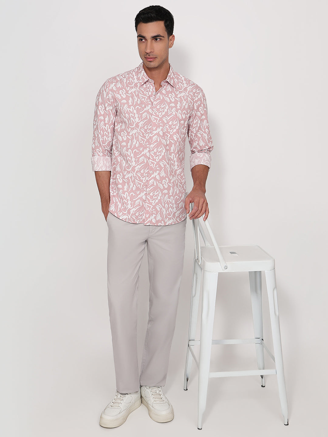 Parx Red Casual Shirt