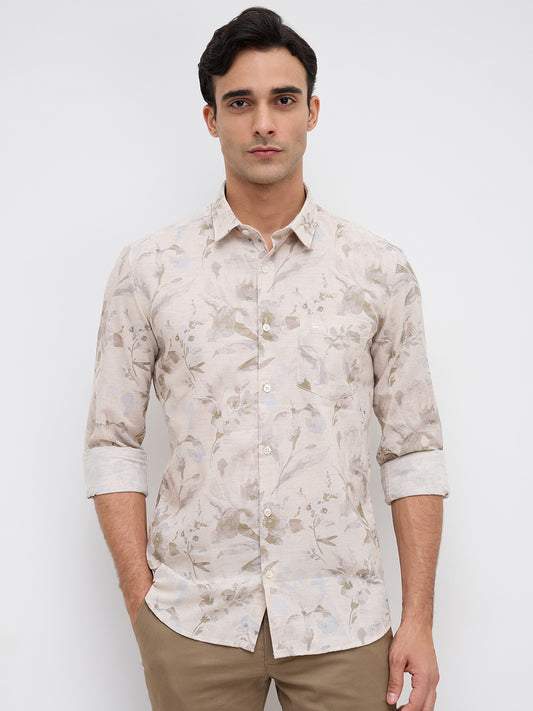 Parx Yellow Casual Shirt