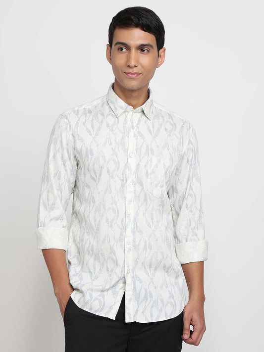 Parx Grey Casual Shirt