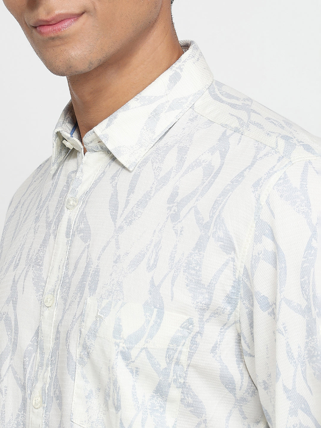 Parx Grey Casual Shirt