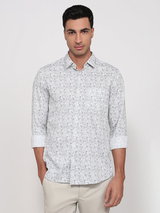 Parx Grey Casual Shirt