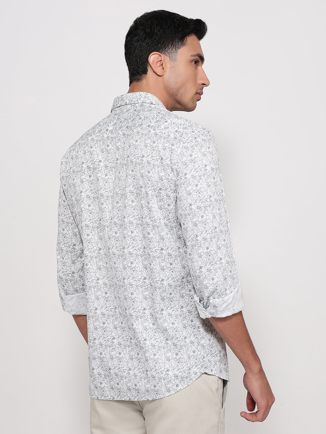 Parx Grey Casual Shirt