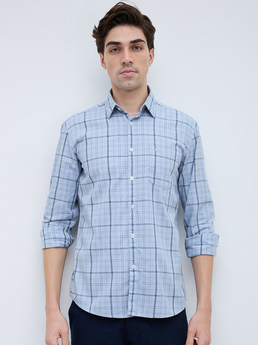 Parx Grey Casual Shirt