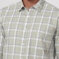 Parx Green Casual Shirt