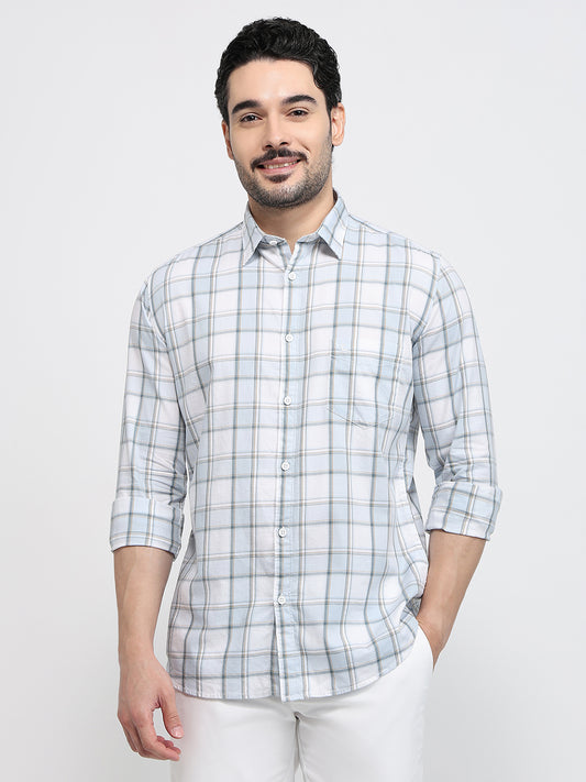 Parx Grey Casual Shirt