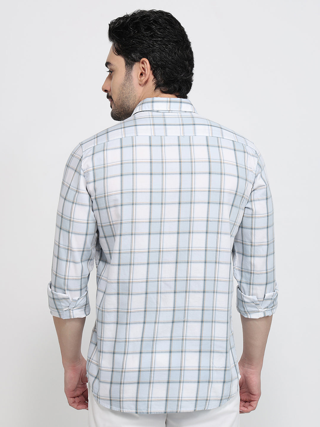 Parx Grey Casual Shirt