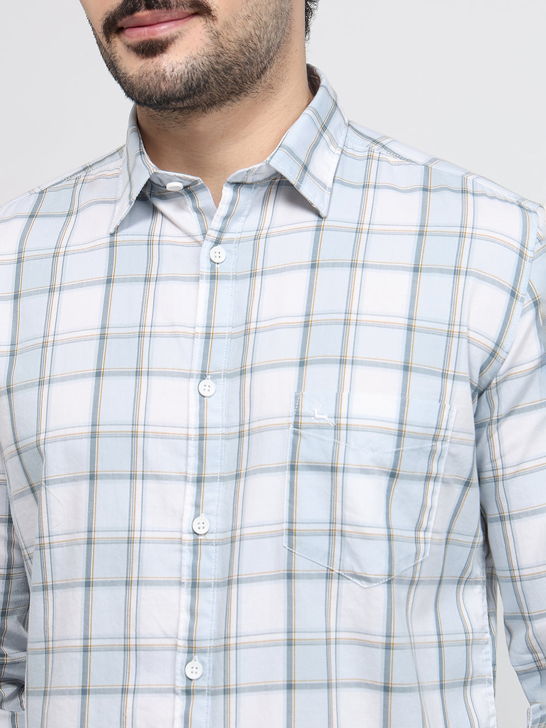 Parx Grey Casual Shirt