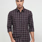 Parx Maroon Casual Shirt