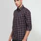 Parx Maroon Casual Shirt