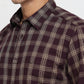 Parx Maroon Casual Shirt