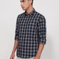 Parx Blue Casual Shirt