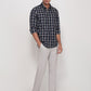 Parx Blue Casual Shirt