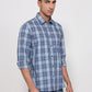 Parx Blue Casual Shirt