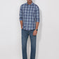 Parx Blue Casual Shirt
