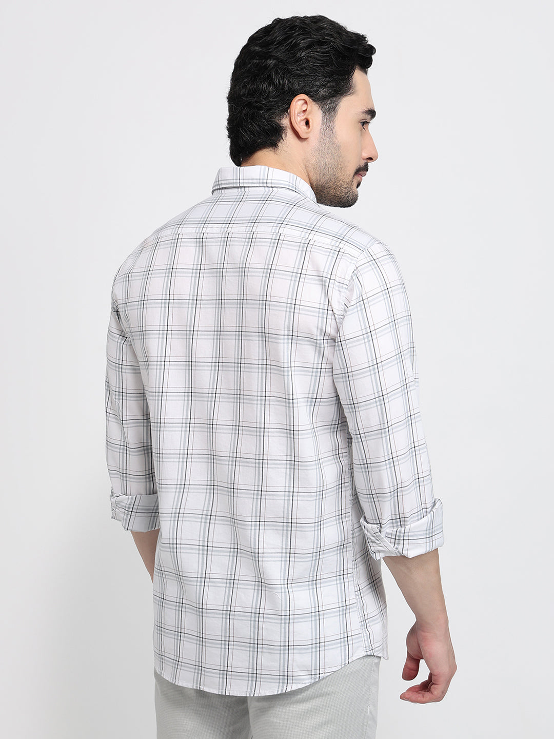 Parx White Casual Shirt