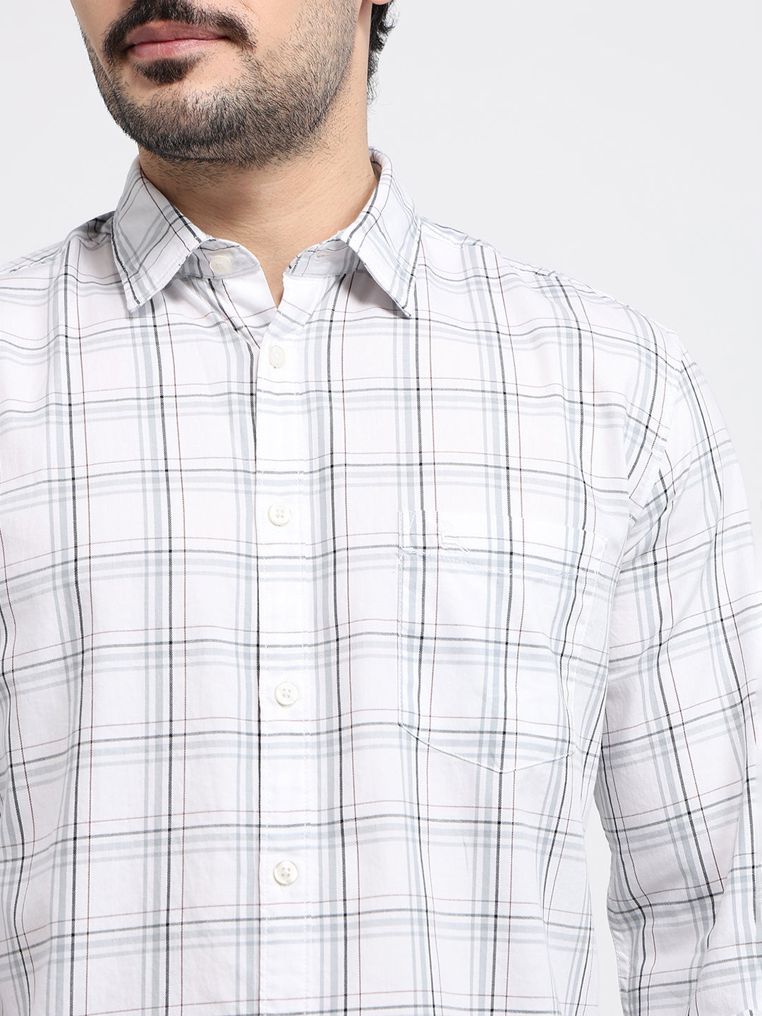 Parx White Casual Shirt