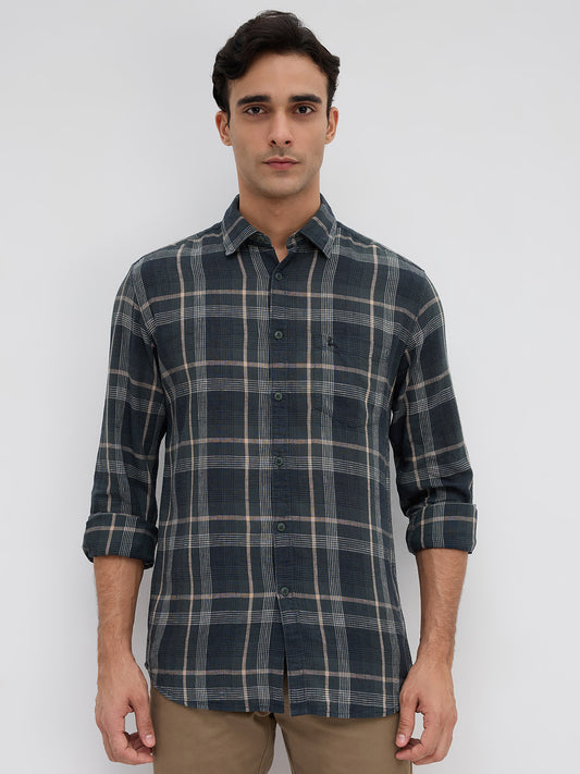 Parx Grey Casual Shirt