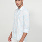 Parx Blue Casual Shirt