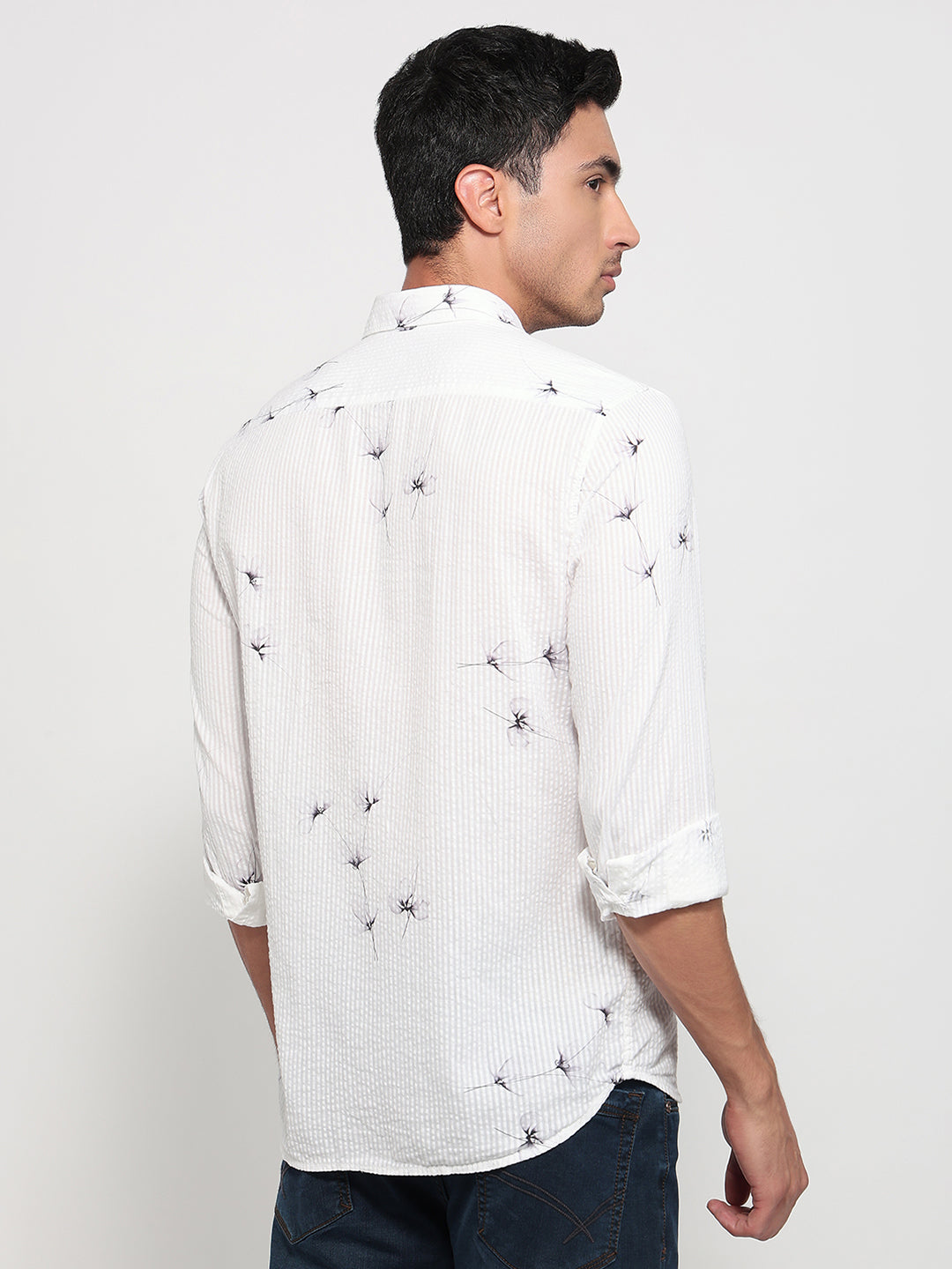 Parx White Casual Shirt