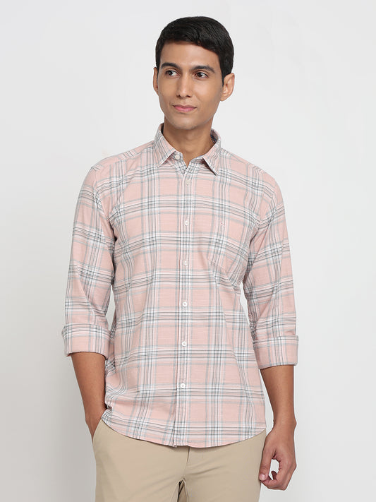 Parx Orange Casual Shirt