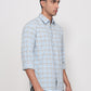 Parx Blue Casual Shirt