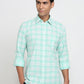 Parx Green Casual Shirt