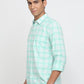 Parx Green Casual Shirt