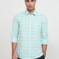 Parx Green Casual Shirt