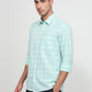 Parx Green Casual Shirt