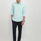 Parx Green Casual Shirt