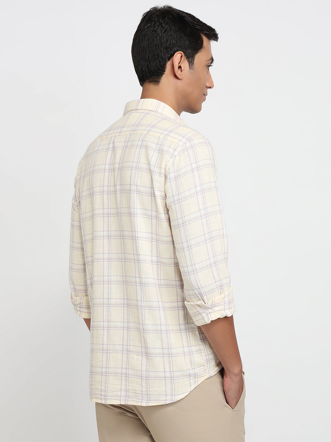 Parx Yellow Casual Shirt