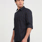 Parx Blue Casual Shirt