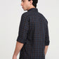 Parx Blue Casual Shirt