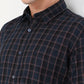 Parx Blue Casual Shirt