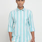 Parx Green Casual Shirt