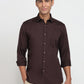 Parx Brown Casual Shirt