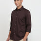 Parx Brown Casual Shirt