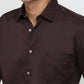 Parx Brown Casual Shirt