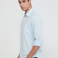 Parx Blue Casual Shirt