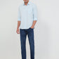Parx Blue Casual Shirt