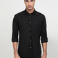 Parx Black Casual Shirt