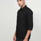 Parx Black Casual Shirt