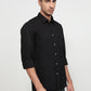 Parx Black Casual Shirt