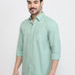 Parx Green Casual Shirt