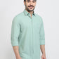Parx Green Casual Shirt