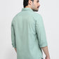 Parx Green Casual Shirt